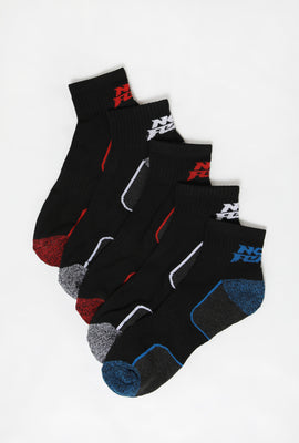 5 Paires de Socquettes Athlétiques No Fear Homme