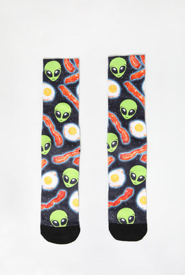 Chaussettes Extraterrestres & Petit Déjeuner Zoo York Homme