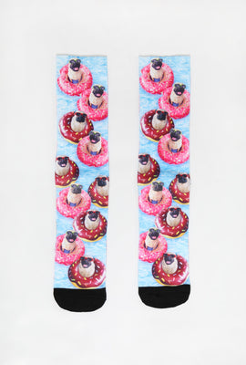 Chaussettes Beignes & Pugs Zoo York Homme