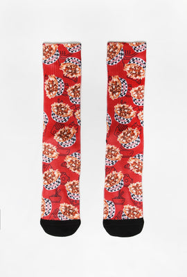Chaussettes Imprimé Poutine Zoo York Homme