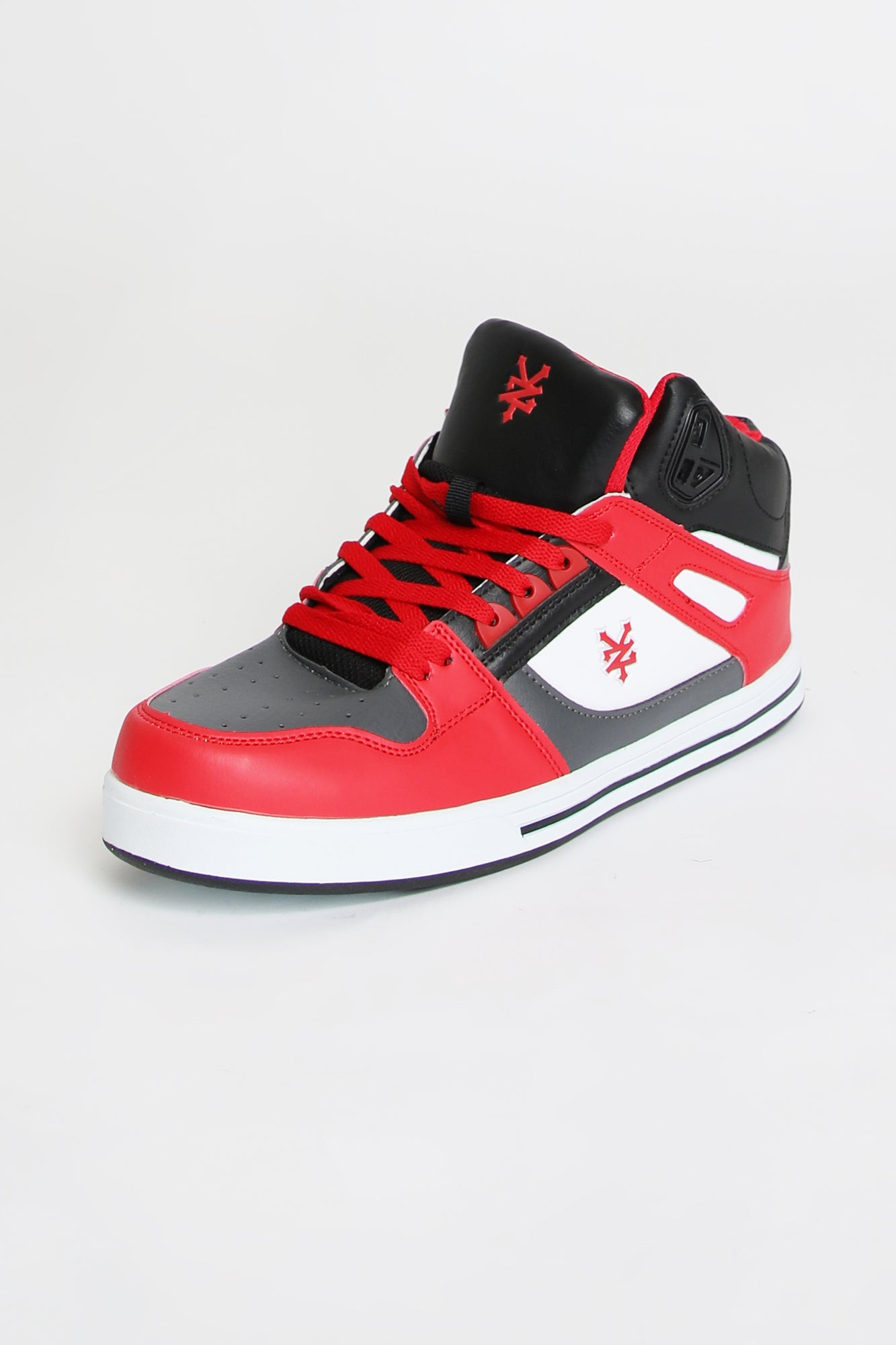 Zoo York Mens Red High Tops - Black with White /