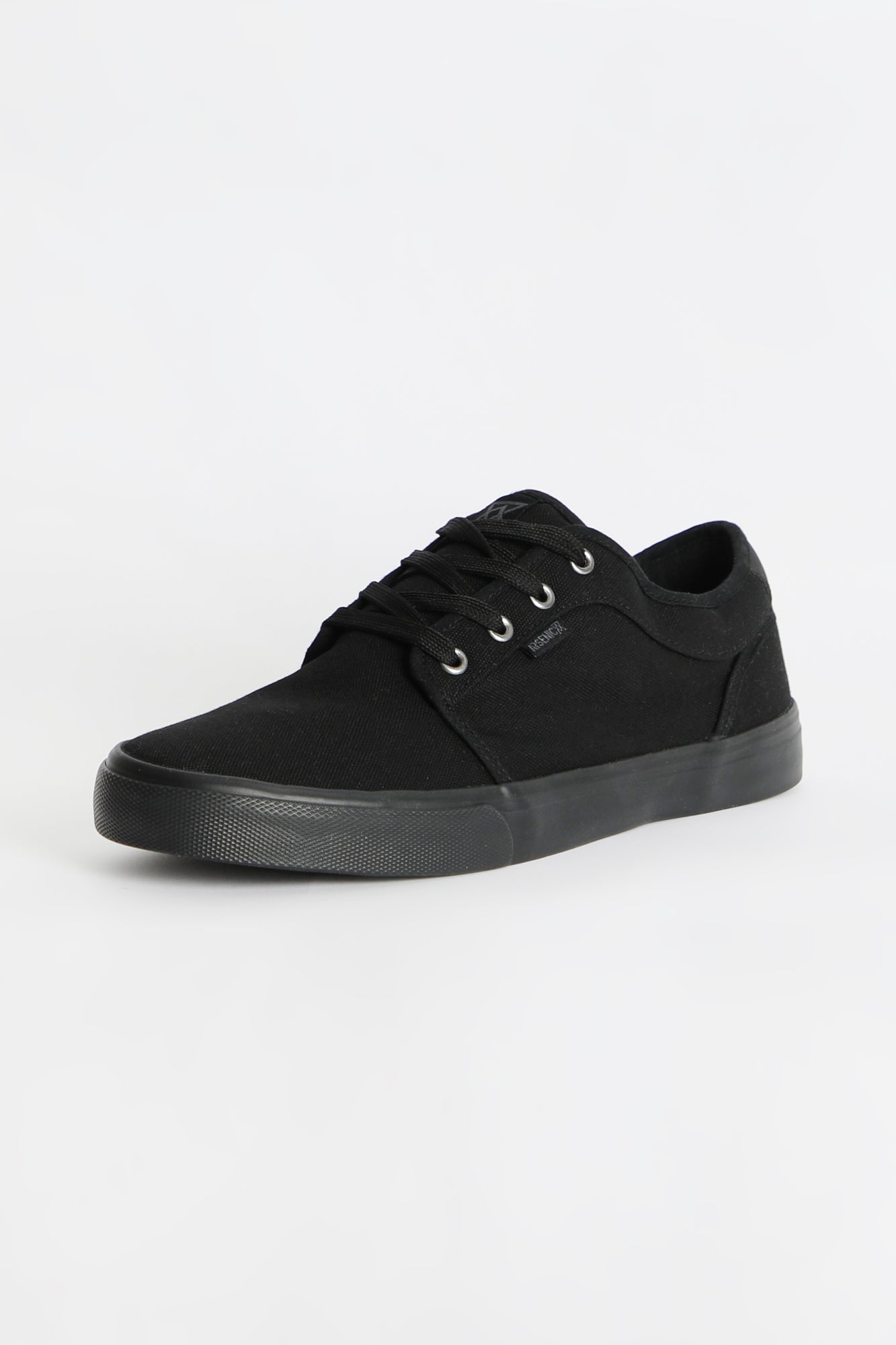 Amnesia Mens All Black Ellis Shoes - /