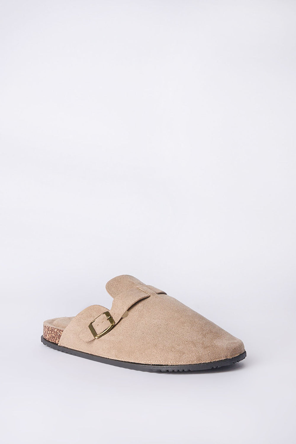 Mens Cork Slide Buckle Shoes Mens Cork Slide Buckle Shoes