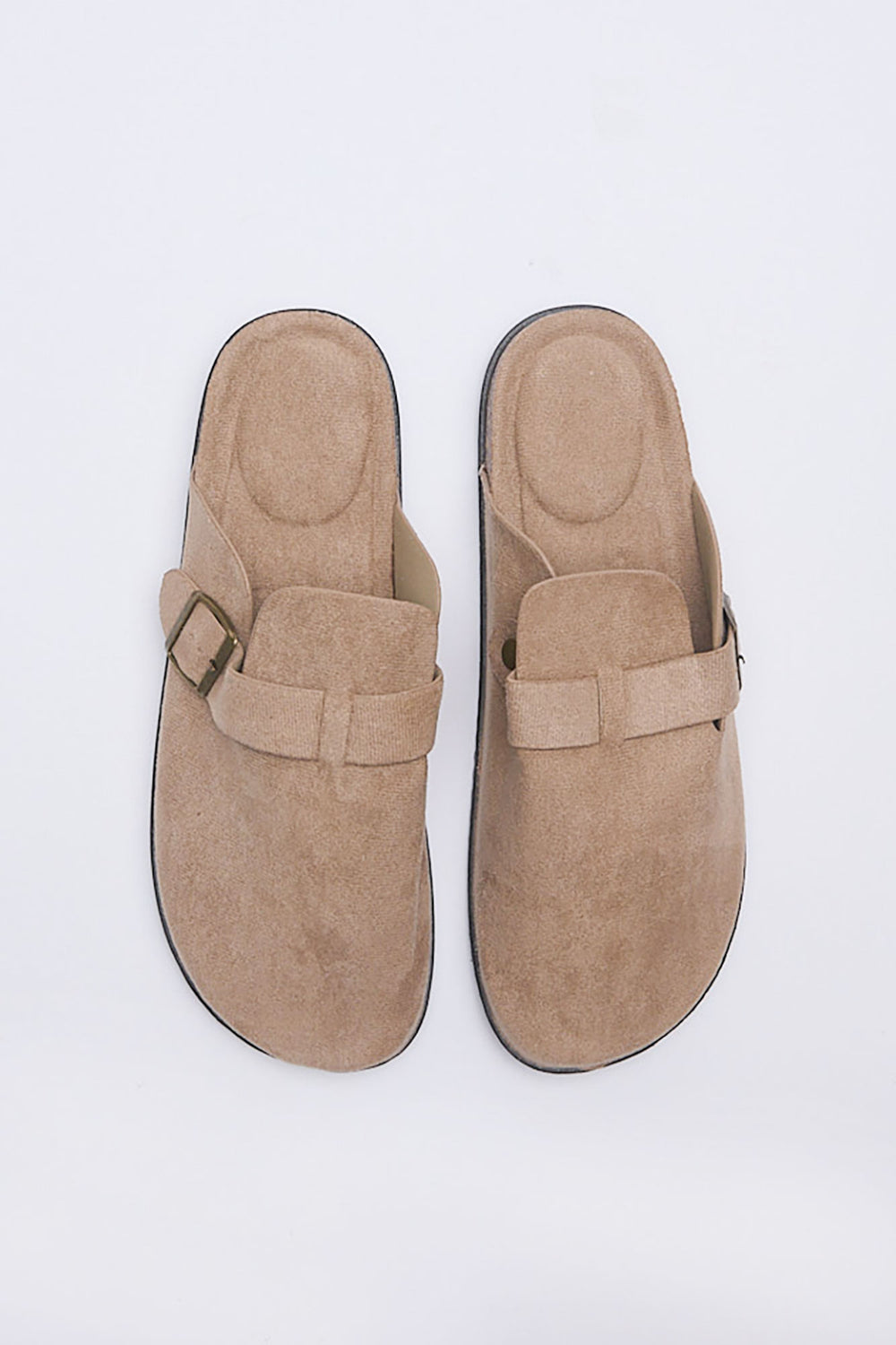 Mens Cork Slide Buckle Shoes Mens Cork Slide Buckle Shoes