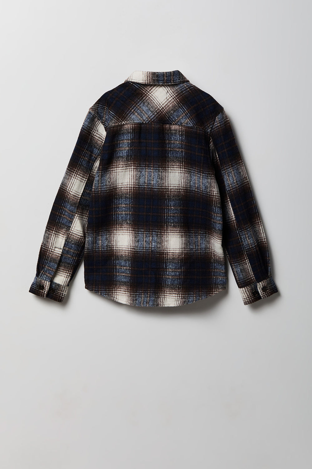 Youth Plaid Button-Up Shacket Youth Plaid Button-Up Shacket