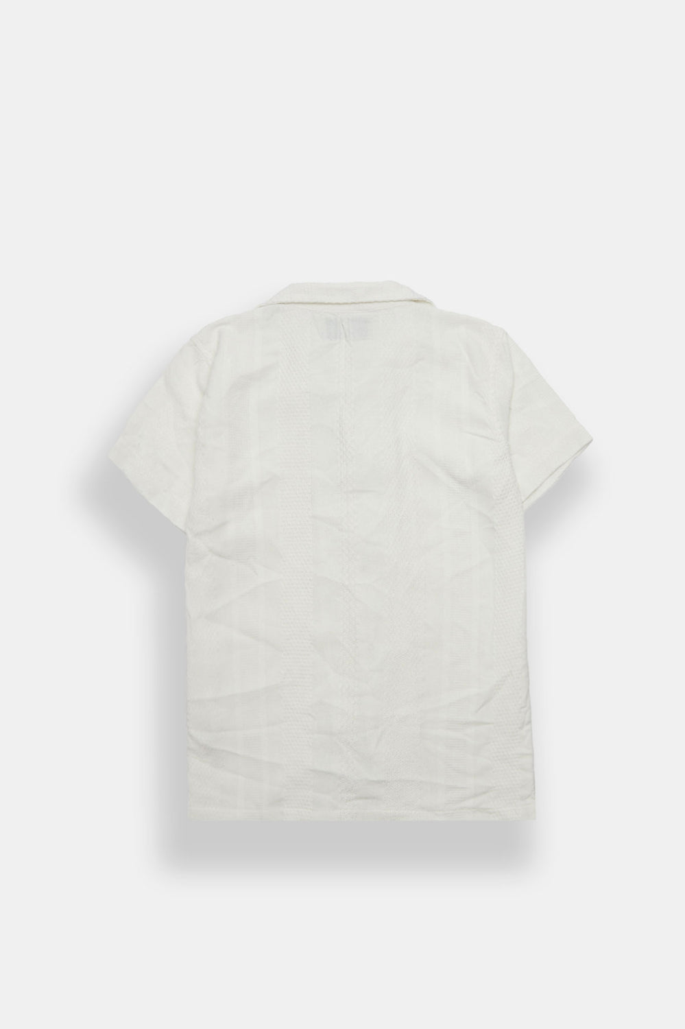 Chemise boutonnée texturée à rayures junior Chemise boutonnée texturée à rayures junior