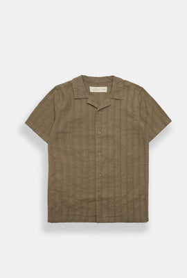 Chemise texturée boutonnée junior