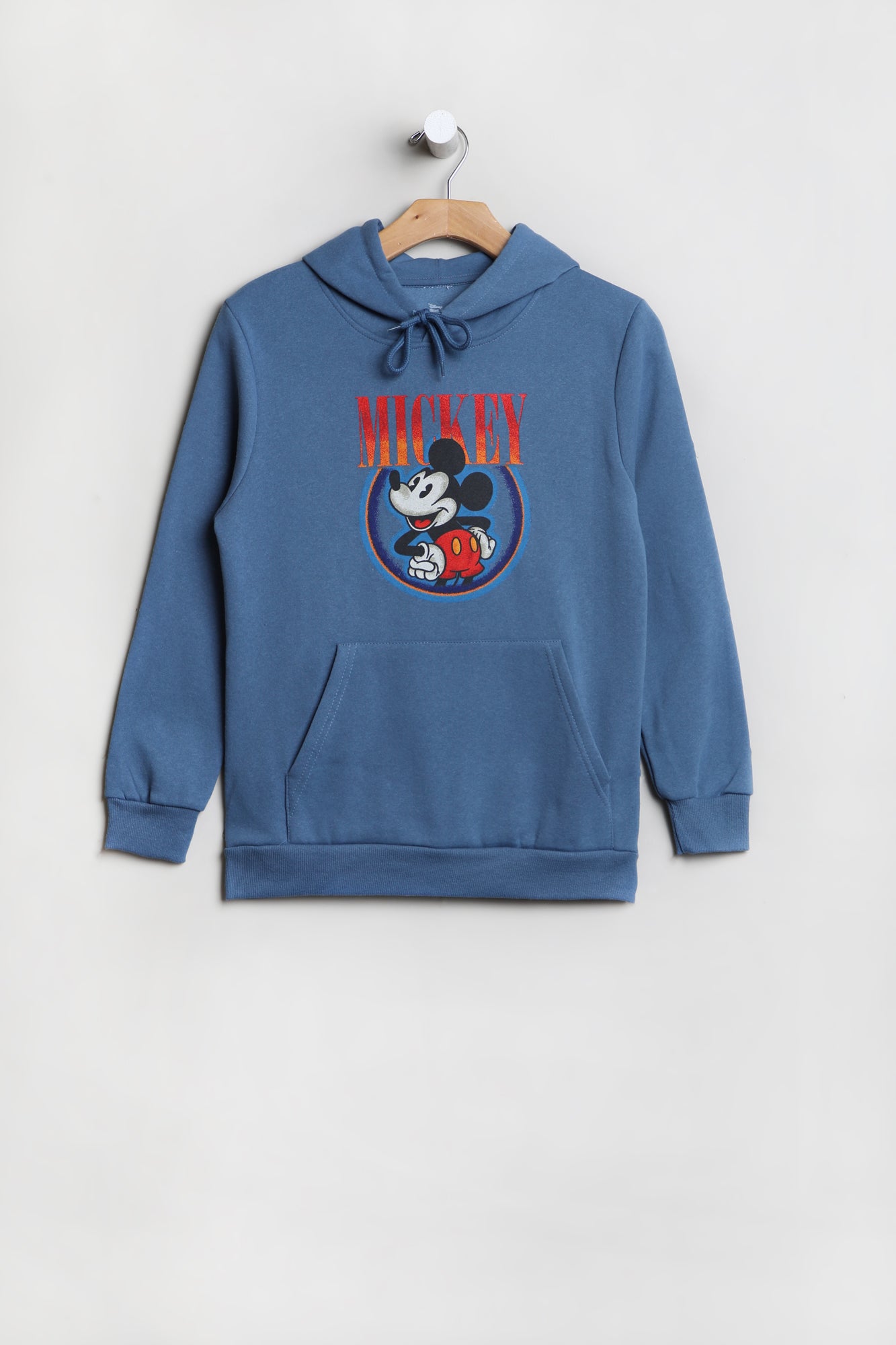 Youth Mickey Mouse Hoodie - Medium Denim Blue /