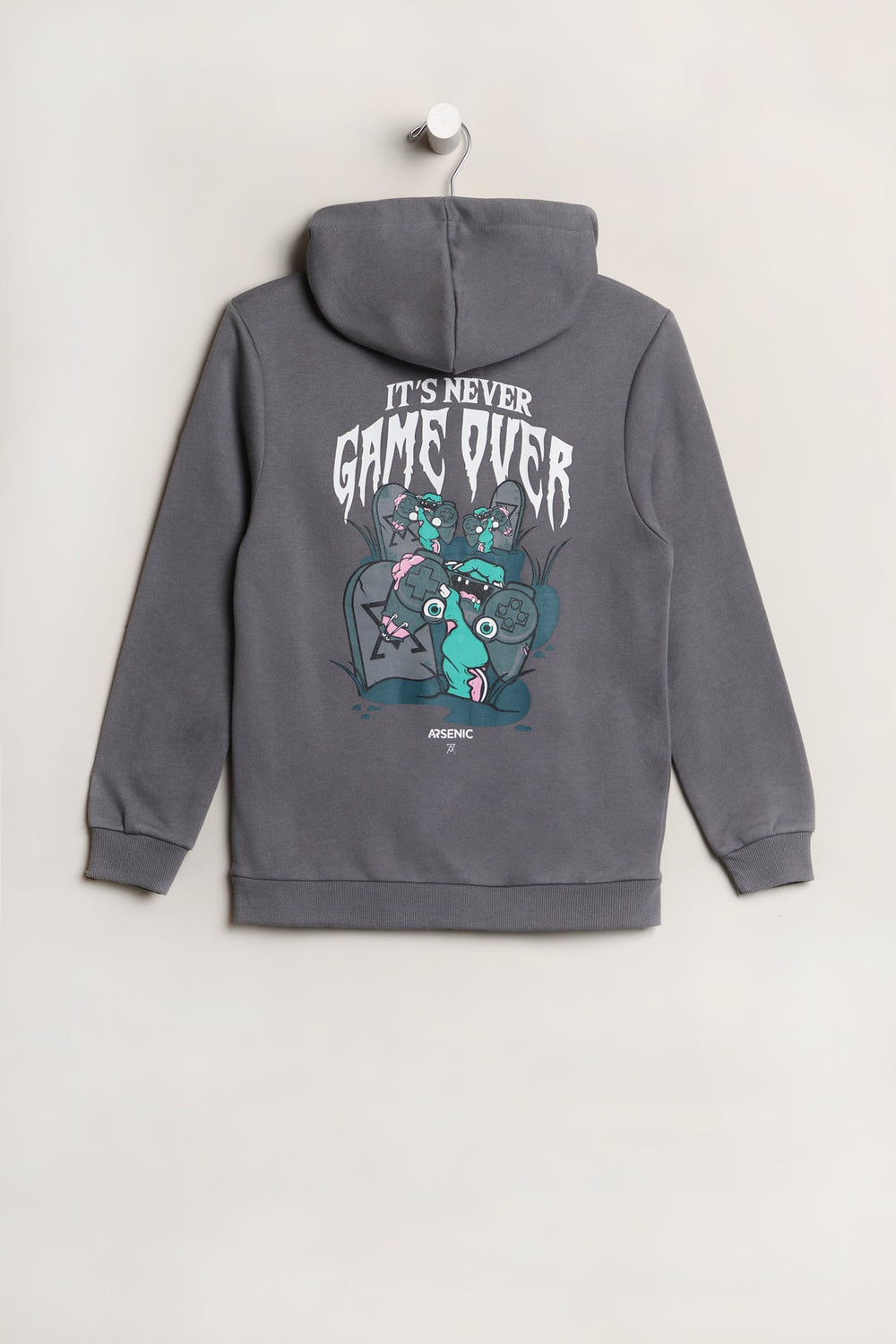 Arsenic Youth It's Never Game Over Hoodie Arsenic Youth It's Never Game Over Hoodie