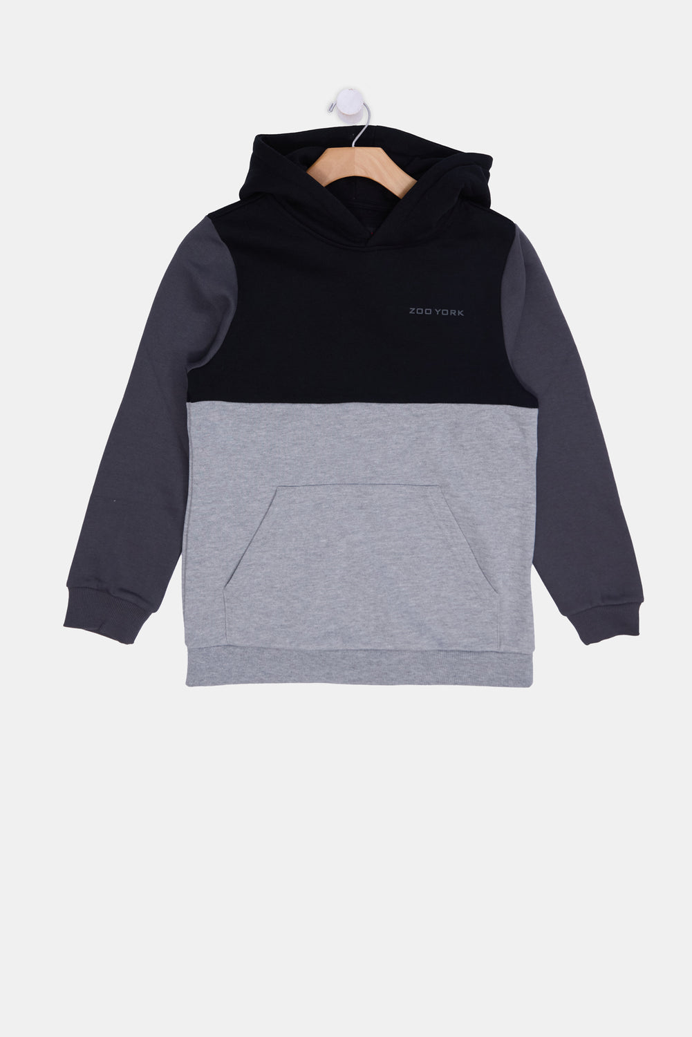 Zoo York Youth Colour Block Hoodie Zoo York Youth Colour Block Hoodie