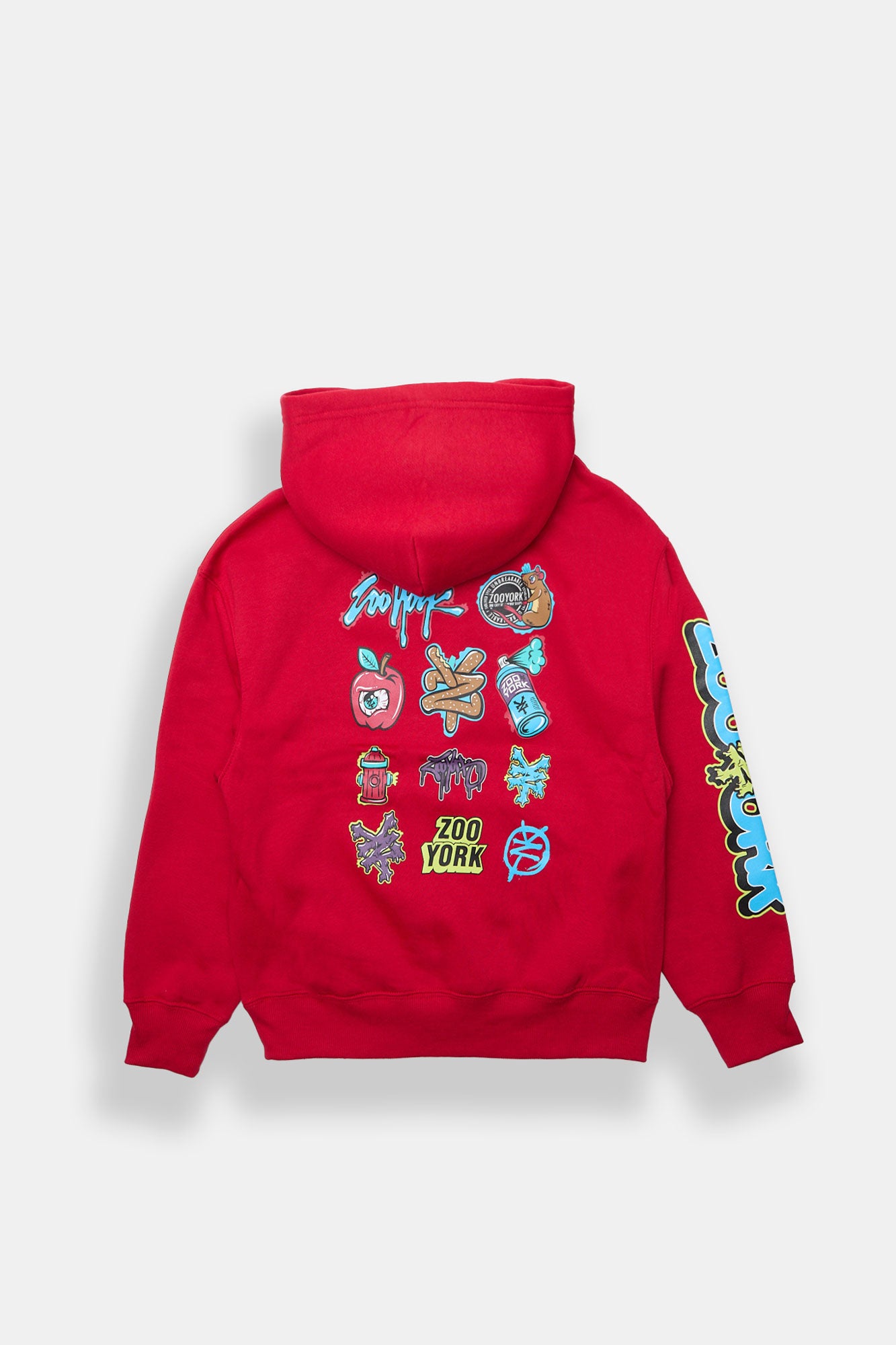 Zoo York Youth Graffiti Print Hoodie - /