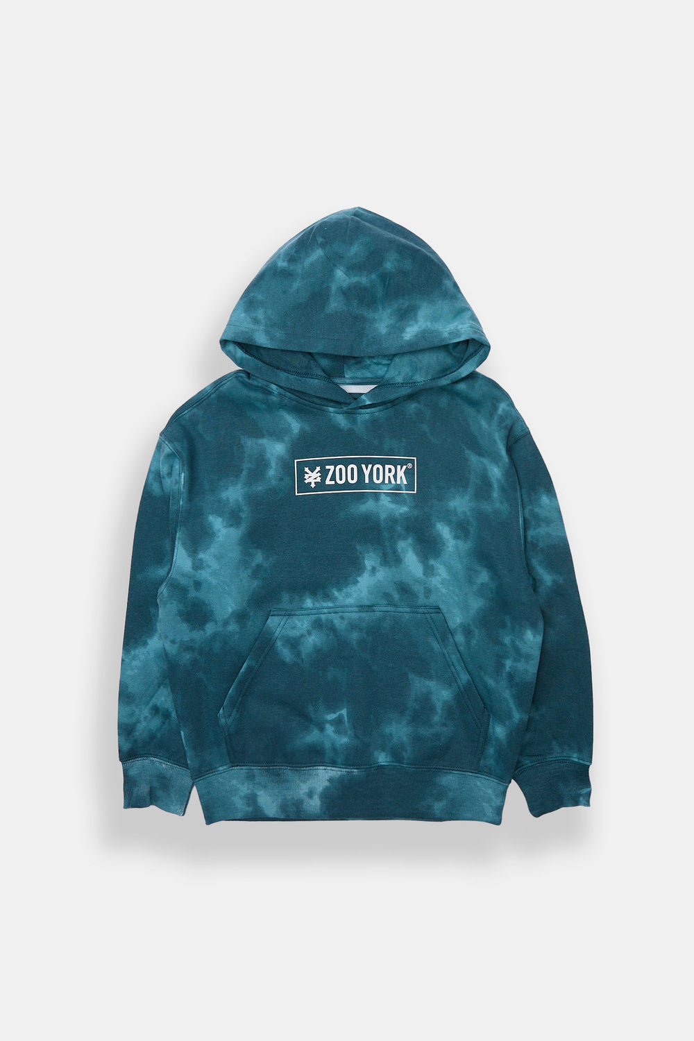 Zoo York Youth Box Logo Tie-Dye Hoodie Zoo York Youth Box Logo Tie-Dye Hoodie