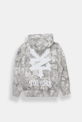 Zoo York Youth Tree Camouflage Back Print Hoodie