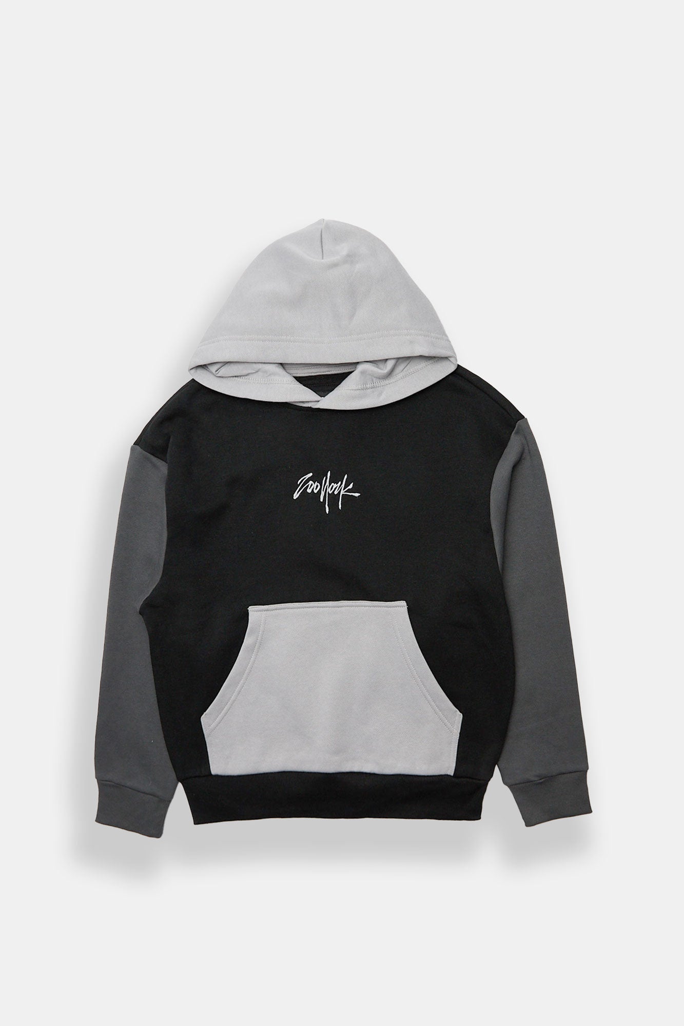 Zoo York Youth Embroidered Colour Block Hoodie - /