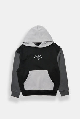 Zoo York Youth Embroidered Colour Block Hoodie