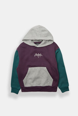 Zoo York Youth Embroidered Colour Block Hoodie