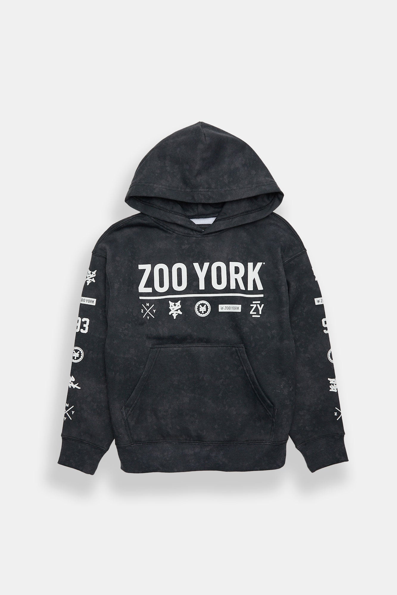 Zoo York Youth Allover Washed Printed Hoodie - /