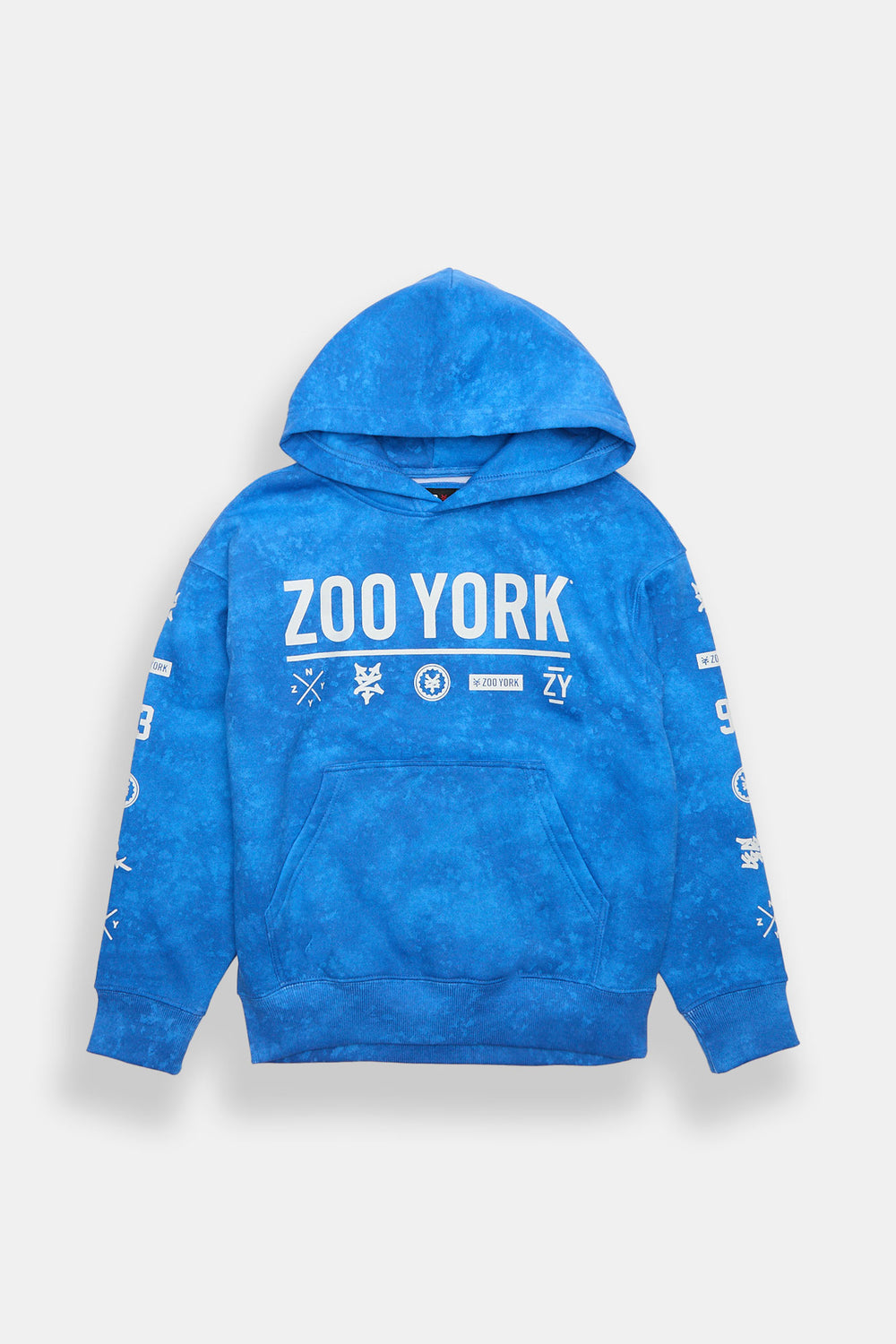 Zoo York Youth Allover Washed Printed Hoodie Zoo York Youth Allover Washed Printed Hoodie