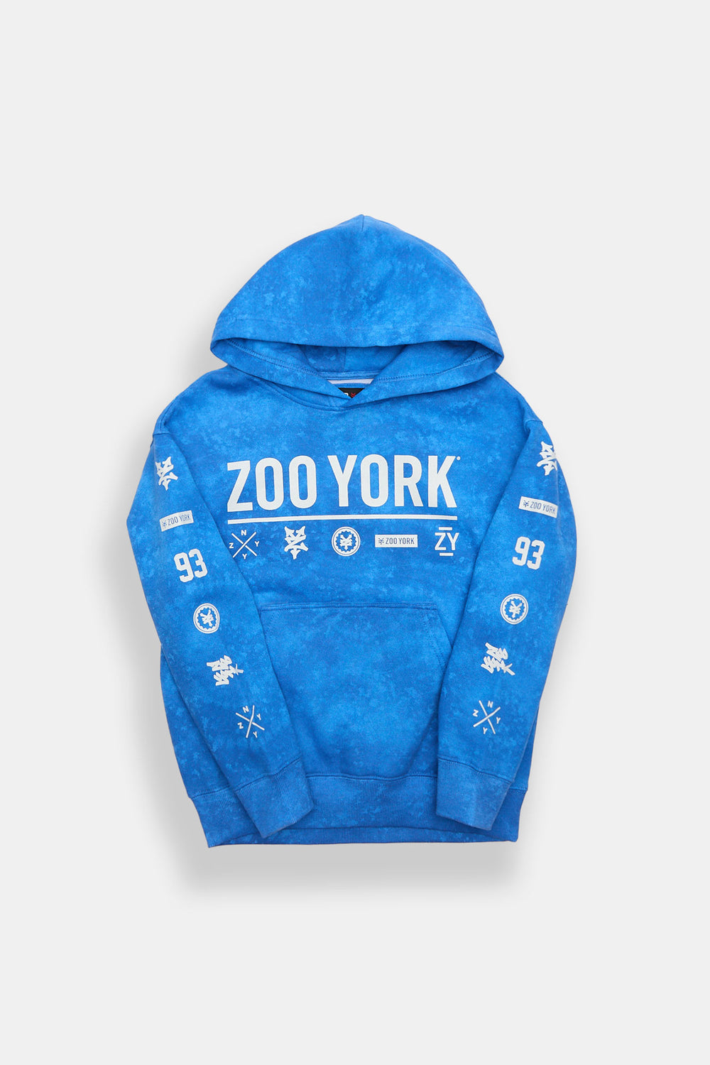 Zoo York Youth Allover Washed Printed Hoodie Zoo York Youth Allover Washed Printed Hoodie