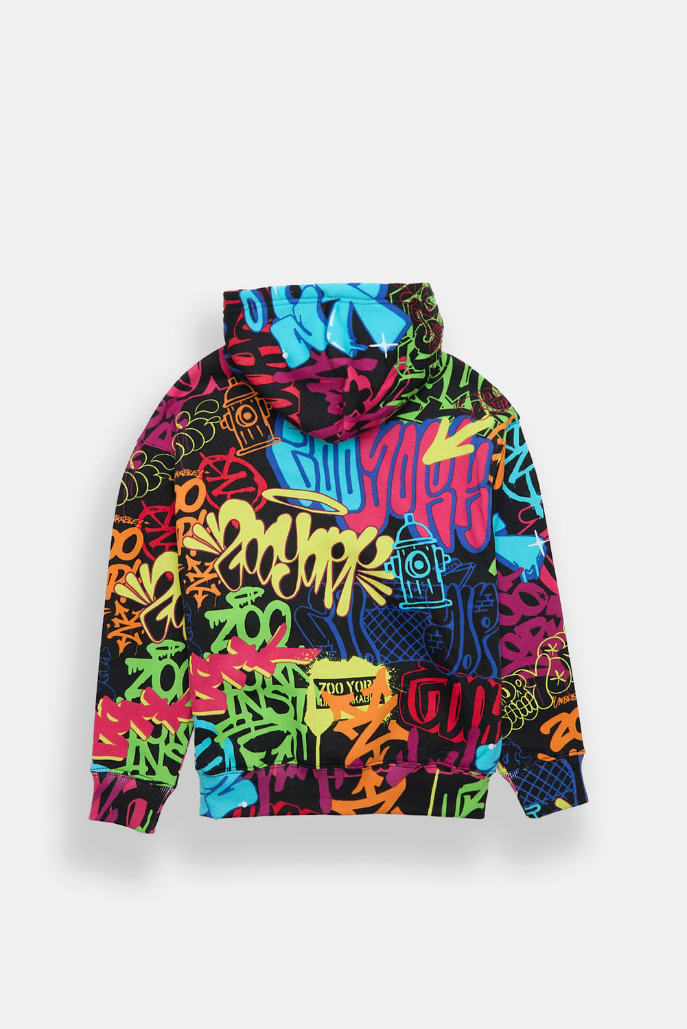Zoo York Youth Graffiti Print Hoodie Zoo York Youth Graffiti Print Hoodie