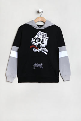 Arsenic Youth Skull Hand Hoodie