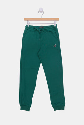 Jogger en molleton logo brodé Zoo York junior