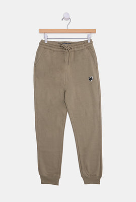 Jogger en molleton logo brodé Zoo York junior