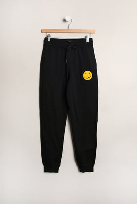 Arsenic Youth Smile Patch Fleece Jogger