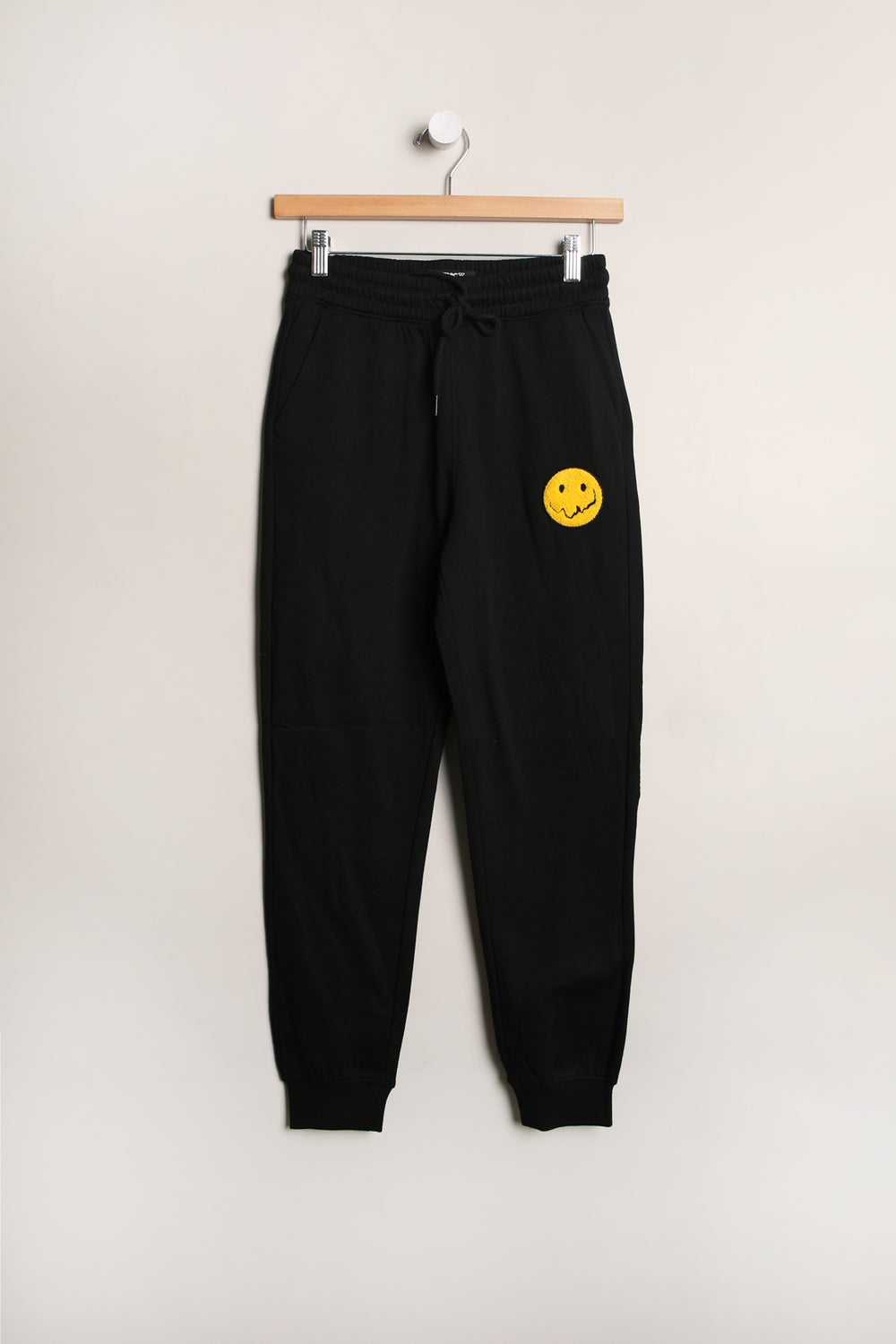 Jogger en molleton patch smile Arsenic junior Jogger en molleton patch smile Arsenic junior