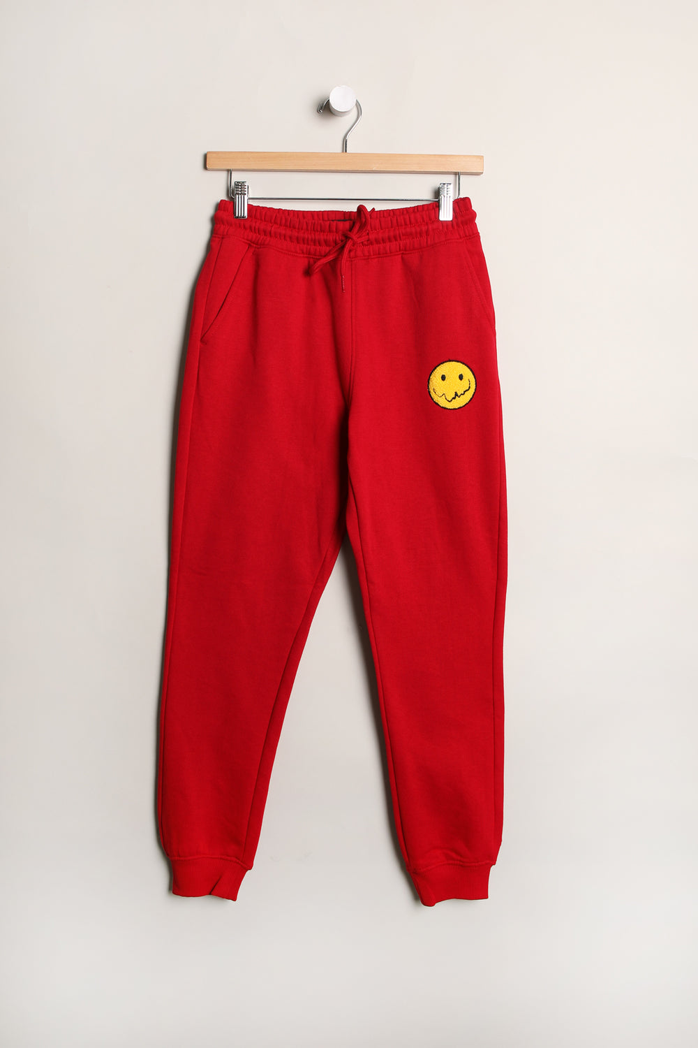 Jogger en molleton patch smile Arsenic junior Jogger en molleton patch smile Arsenic junior