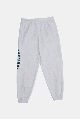 Jogger en molleton imprimé logo Zoo York junior