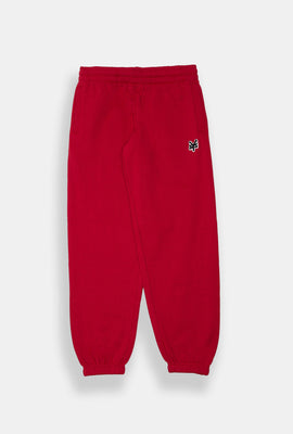 Jogger en molleton logo brodé Zoo York junior