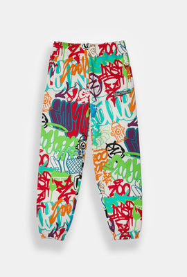Jogger en molleton motif graffiti Zoo York junior