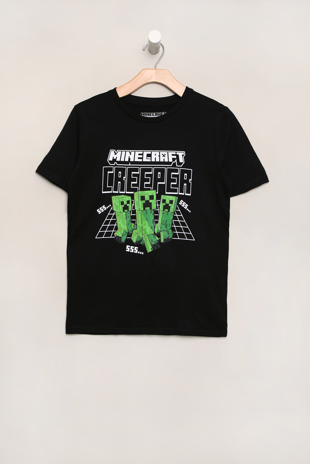 T-Shirt Imprimé Creeper Minecraft Junior T-Shirt Imprimé Creeper Minecraft Junior