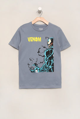 T-Shirt Imprimé Venom Marvel Junior