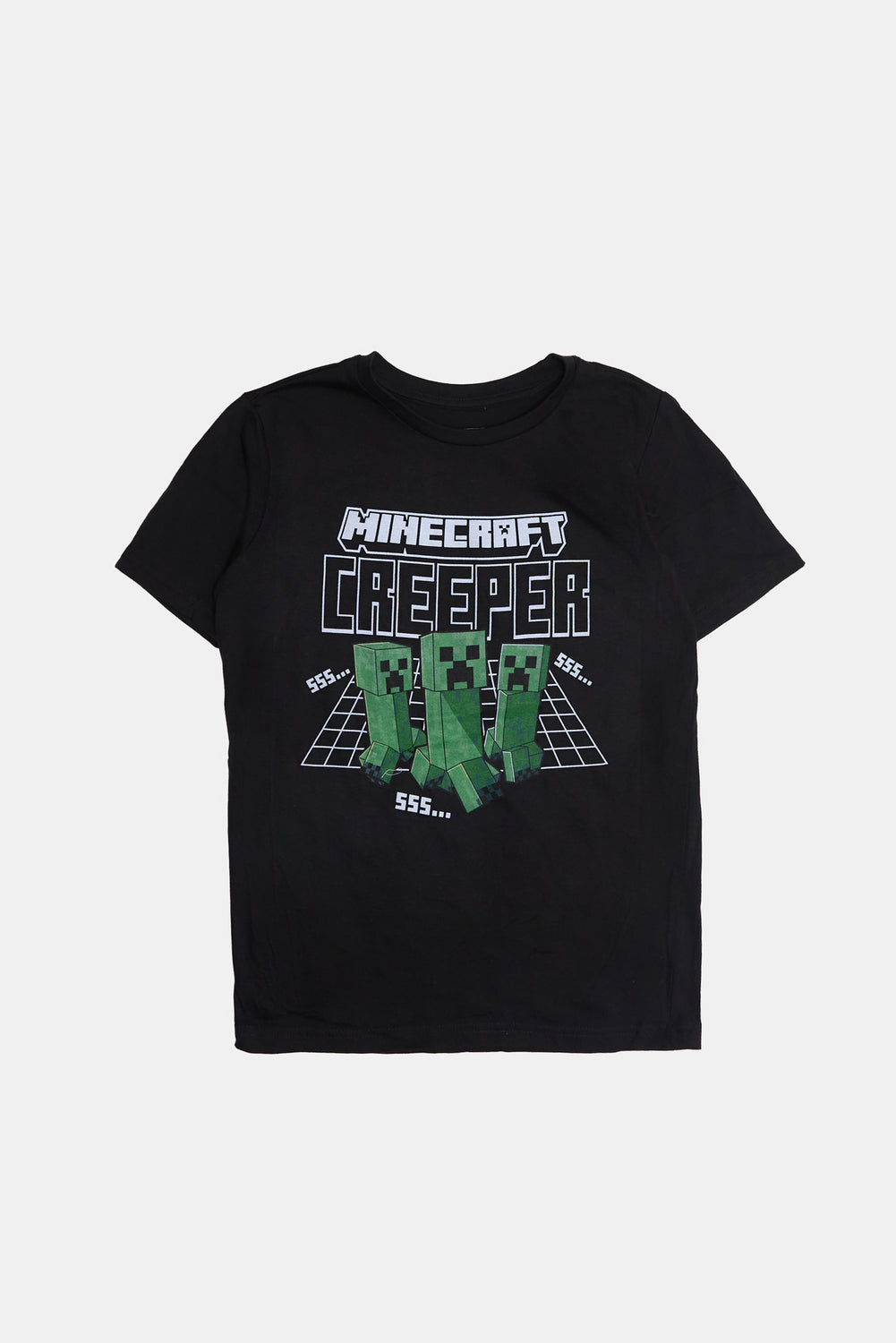 T-shirt imprimé Minecraft Creeper junior T-shirt imprimé Minecraft Creeper junior