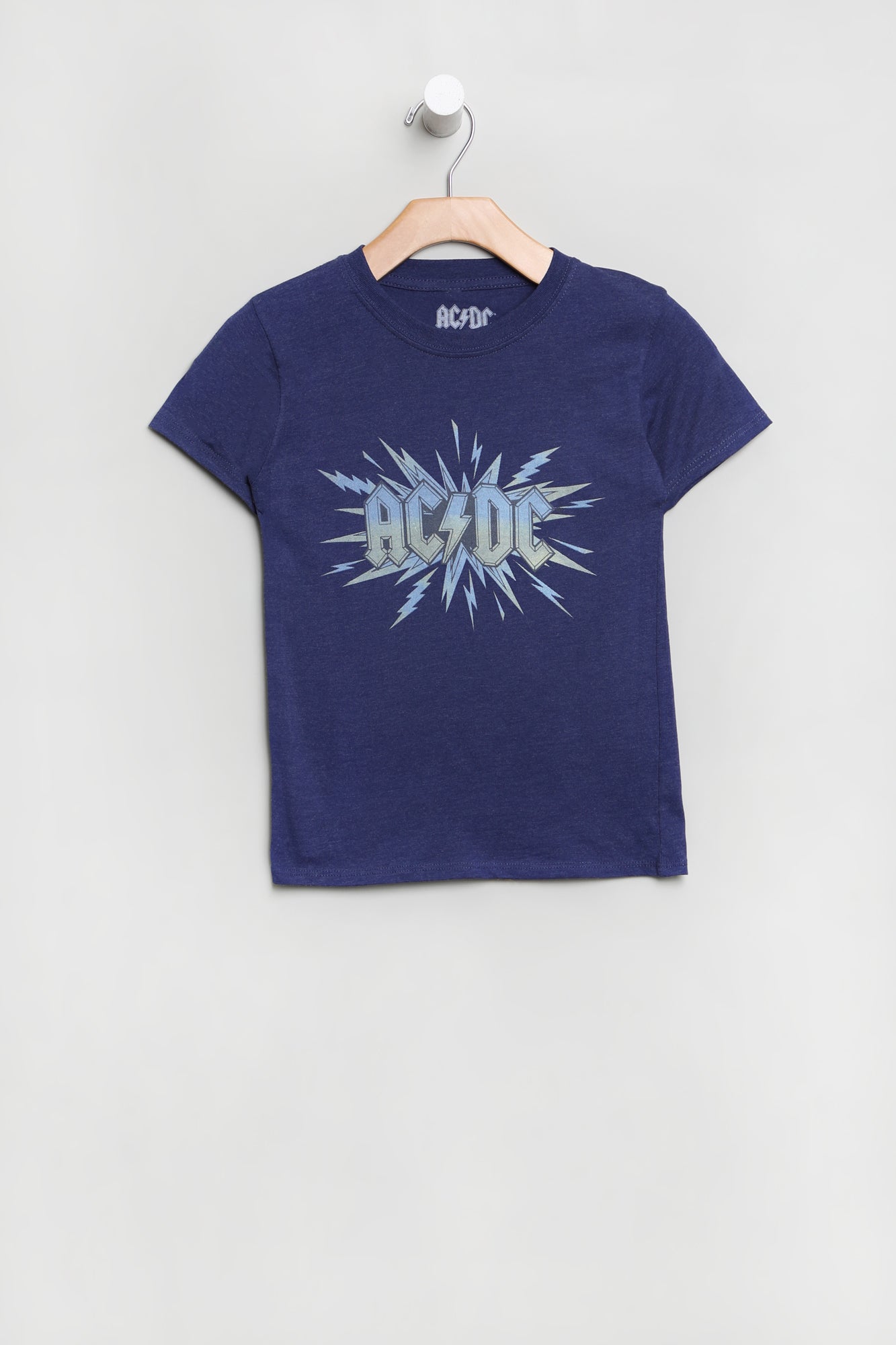 Youth AC/DC T-Shirt - Denim Blue /