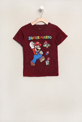 T-Shirt Imprimé Super Mario Junior