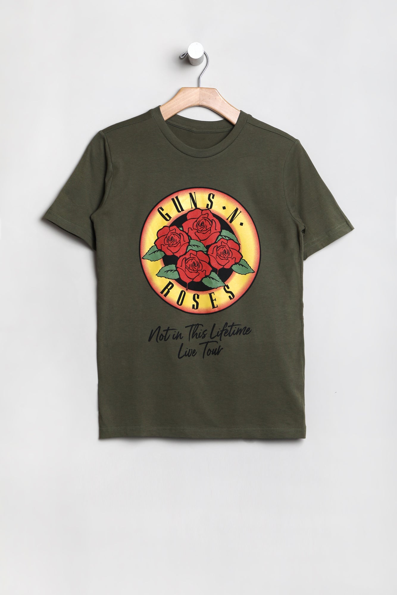 Youth Guns N' Roses T-Shirt - Dark Green /
