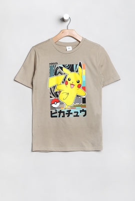 Youth Pokémon Pikachu T-Shirt
