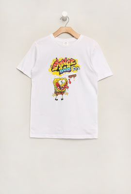 Youth SpongeBob Graffiti T-Shirt