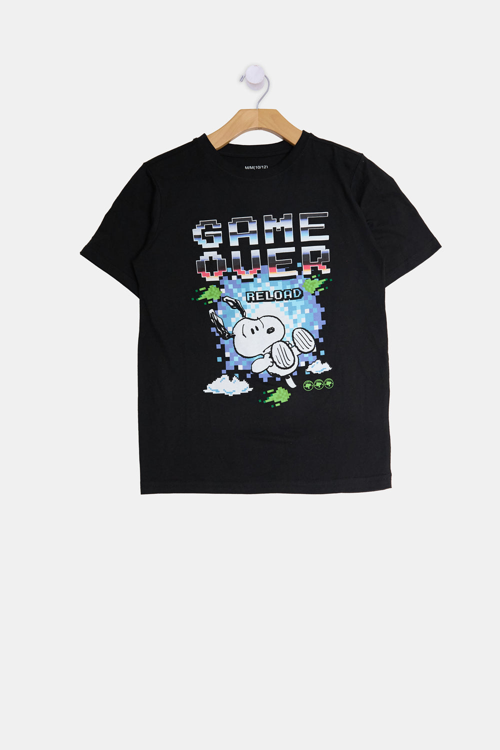 T-shirt imprimé Game Over Snoopy junior T-shirt imprimé Game Over Snoopy junior