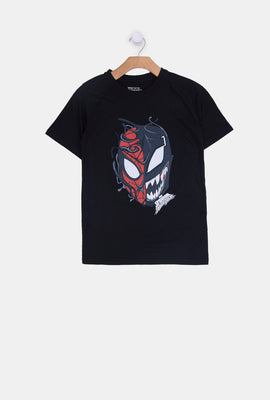 T-shirt imprimé Spider-Man et Venom junior