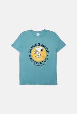 Youth Snoopy Gaming Mode T-Shirt