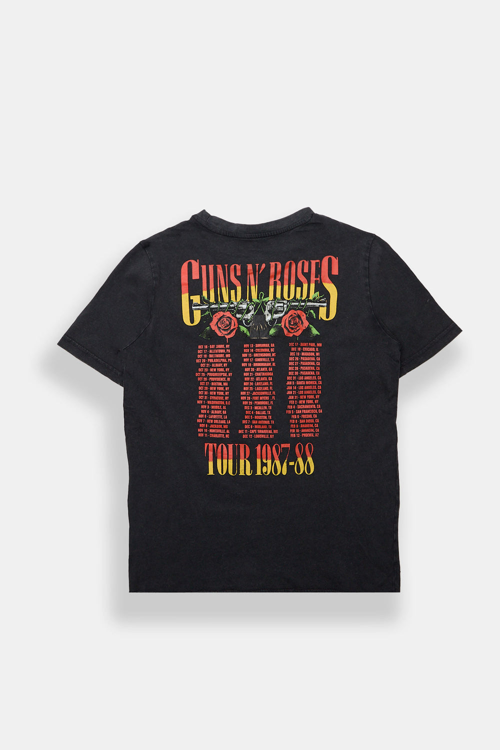 T-shirt délavé imprimé Guns N' Roses junior T-shirt délavé imprimé Guns N' Roses junior