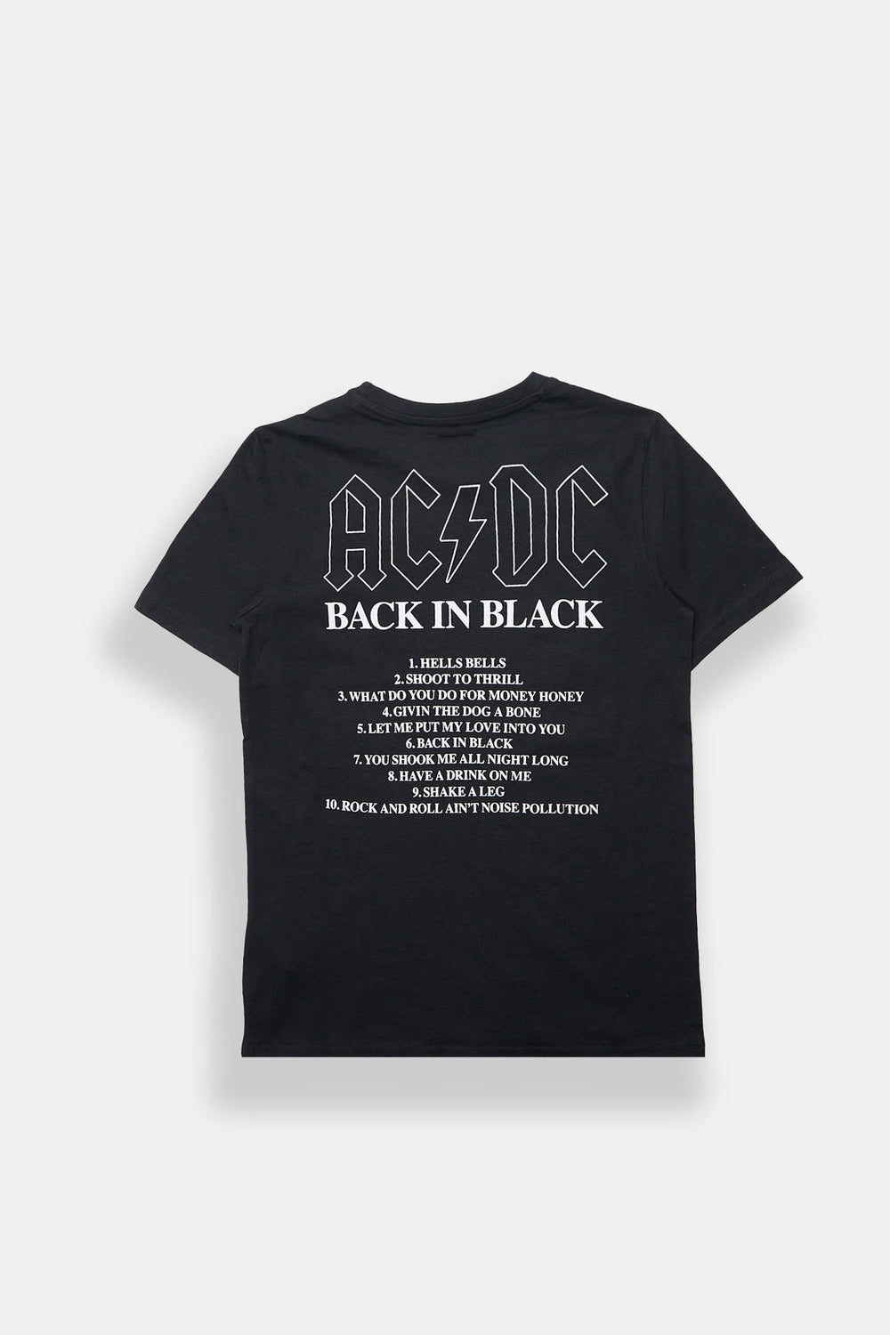 Youth AC/DC Back In Black Graphic Tee Youth AC/DC Back In Black Graphic Tee