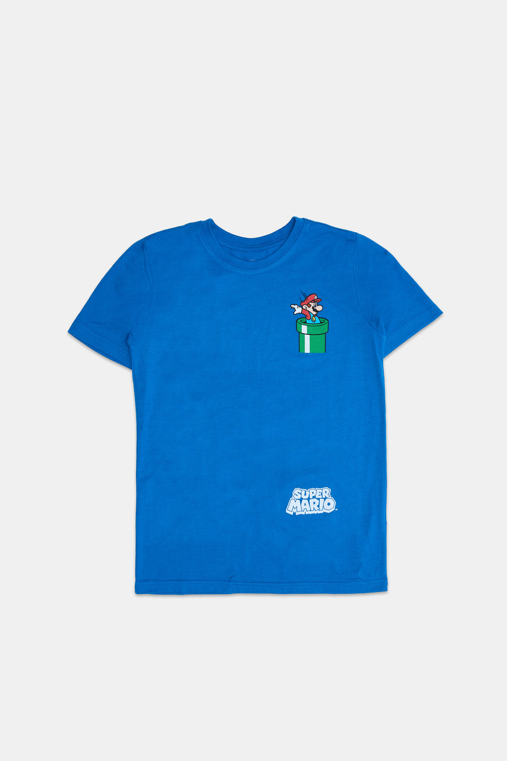 Youth Super Mario Pocket Print T-Shirt Youth Super Mario Pocket Print T-Shirt