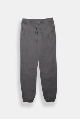 Jogger en sergé coupe slim Arsenic junior