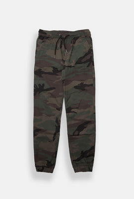 Jogger en sergé coupe slim Arsenic junior