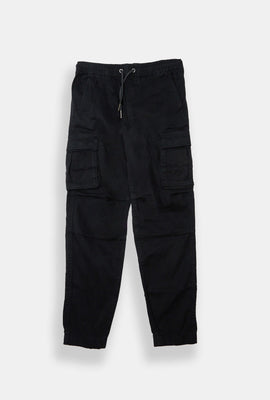 Jogger cargo en sergé coupe ample Arsenic junior
